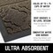 Welcome Mat – 29.5"x17", All-Weather, Waterproof, Non-Slip, Low-Profile, Coffee for Front Door or Patio.